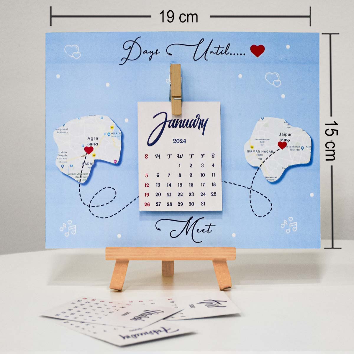 Kitna Door Kitne Pass Countdown Calendar Gift For Valentine's Day-5