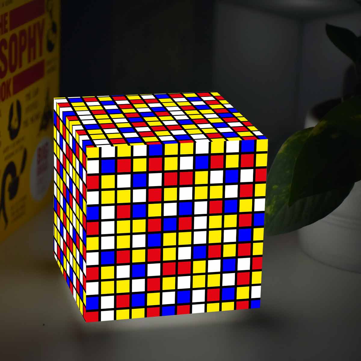 Rubik Cube Cubelit Mini Lamp