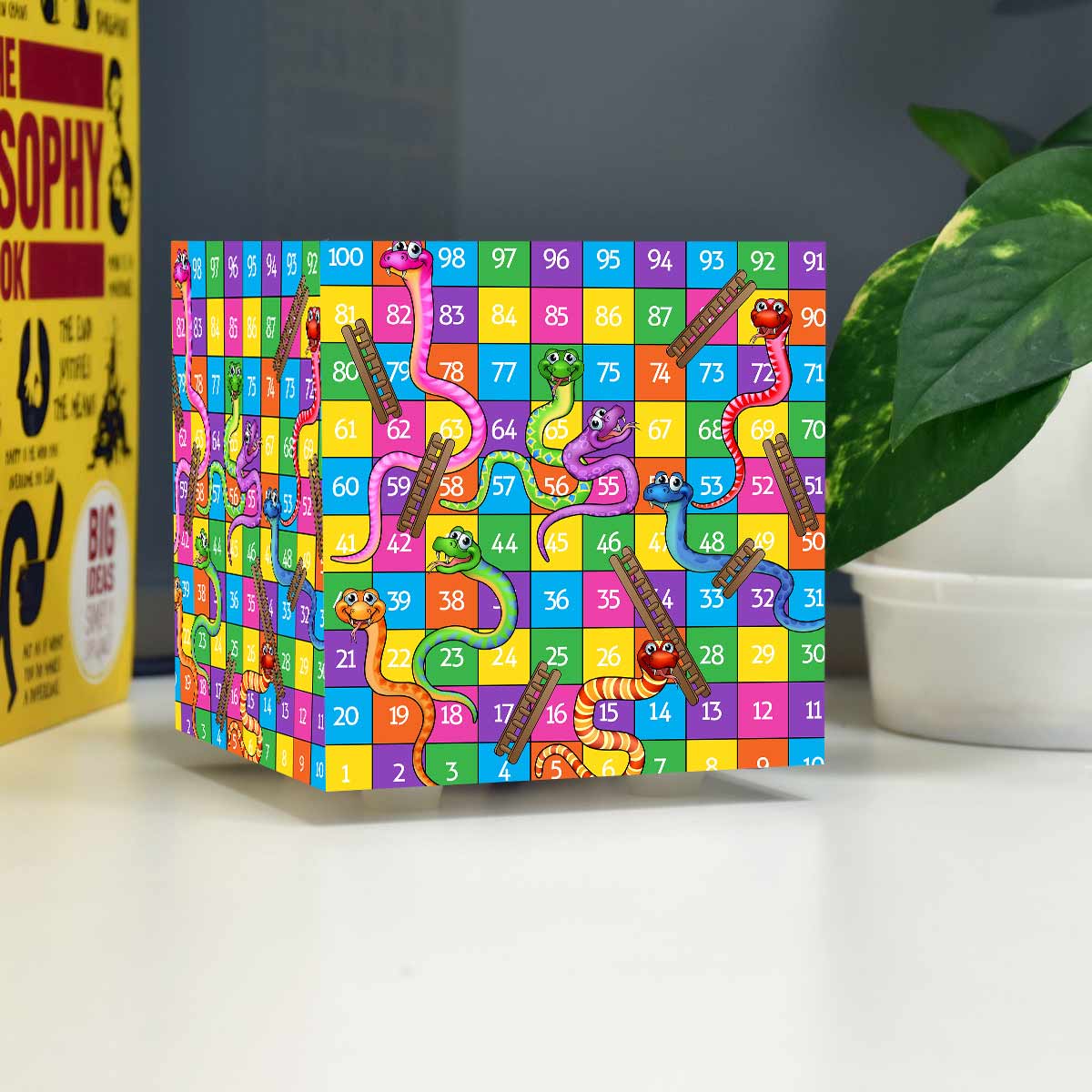 Snakes and Ladder Cube Lamp