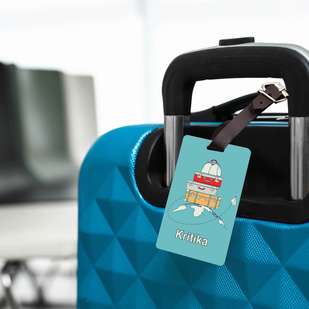 Pack Your Bags Personalised Luggage Tag