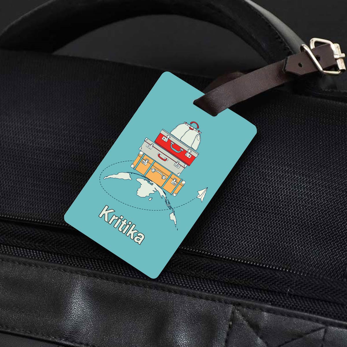 Pack Your Bags Personalised Luggage Tag
