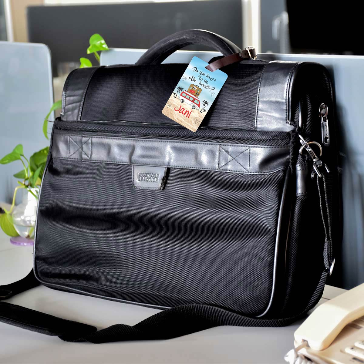 See The World Personalised Luggage Tag