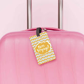 Happy Journey Personalised Luggage Tag