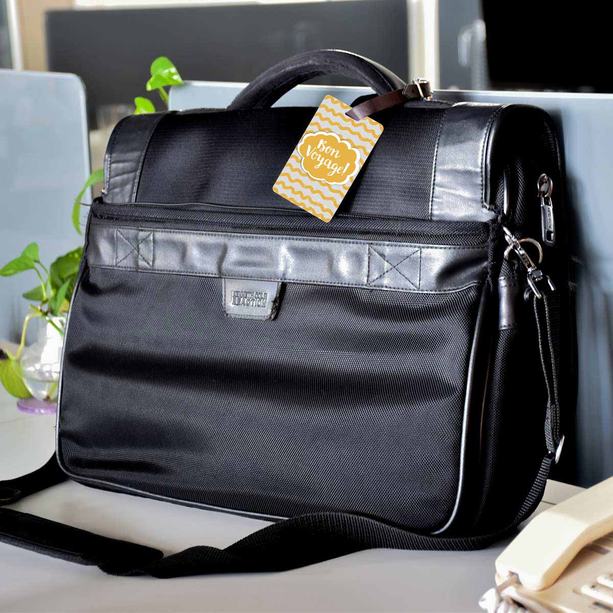 Happy Journey Personalised Luggage Tag