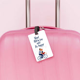 Fall In Love Personalised Luggage Tag