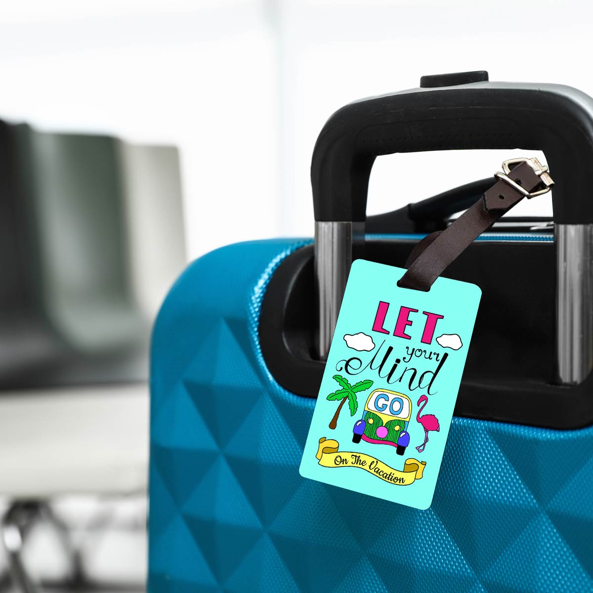 Mind On Holiday Personalised Luggage Tag