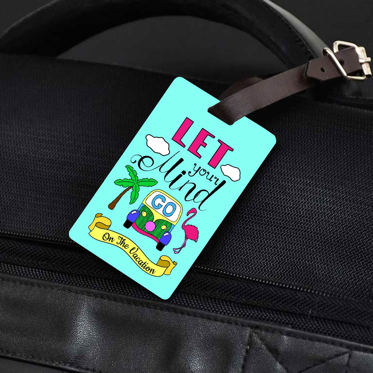 Mind On Holiday Personalised Luggage Tag