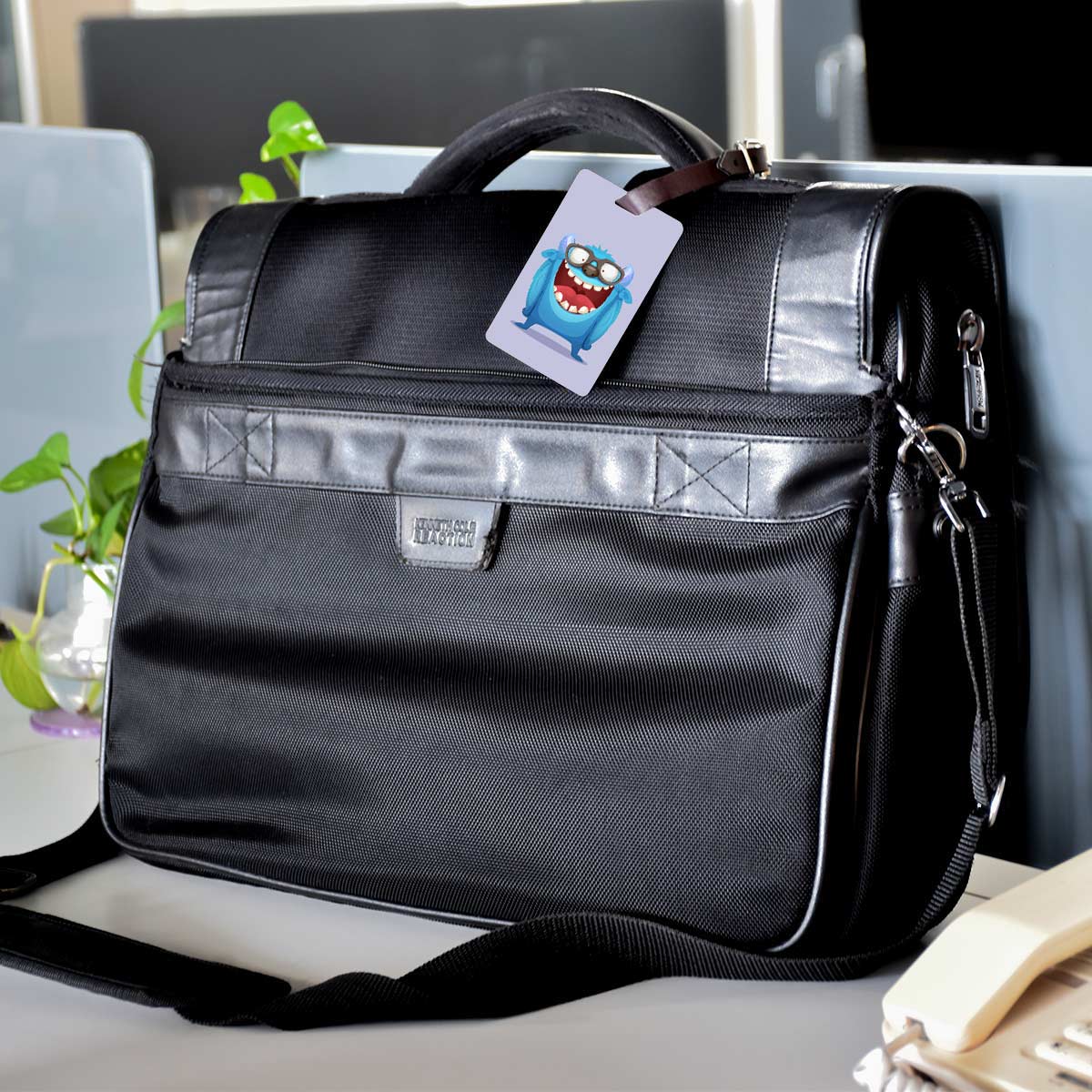 Personalised Luggage Monster Luggage Tag