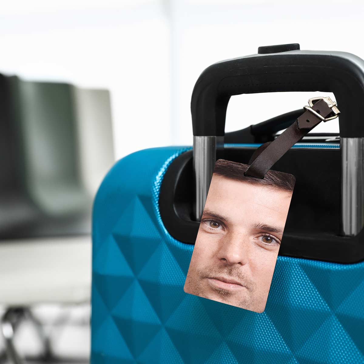 Personalised Face Luggage tag