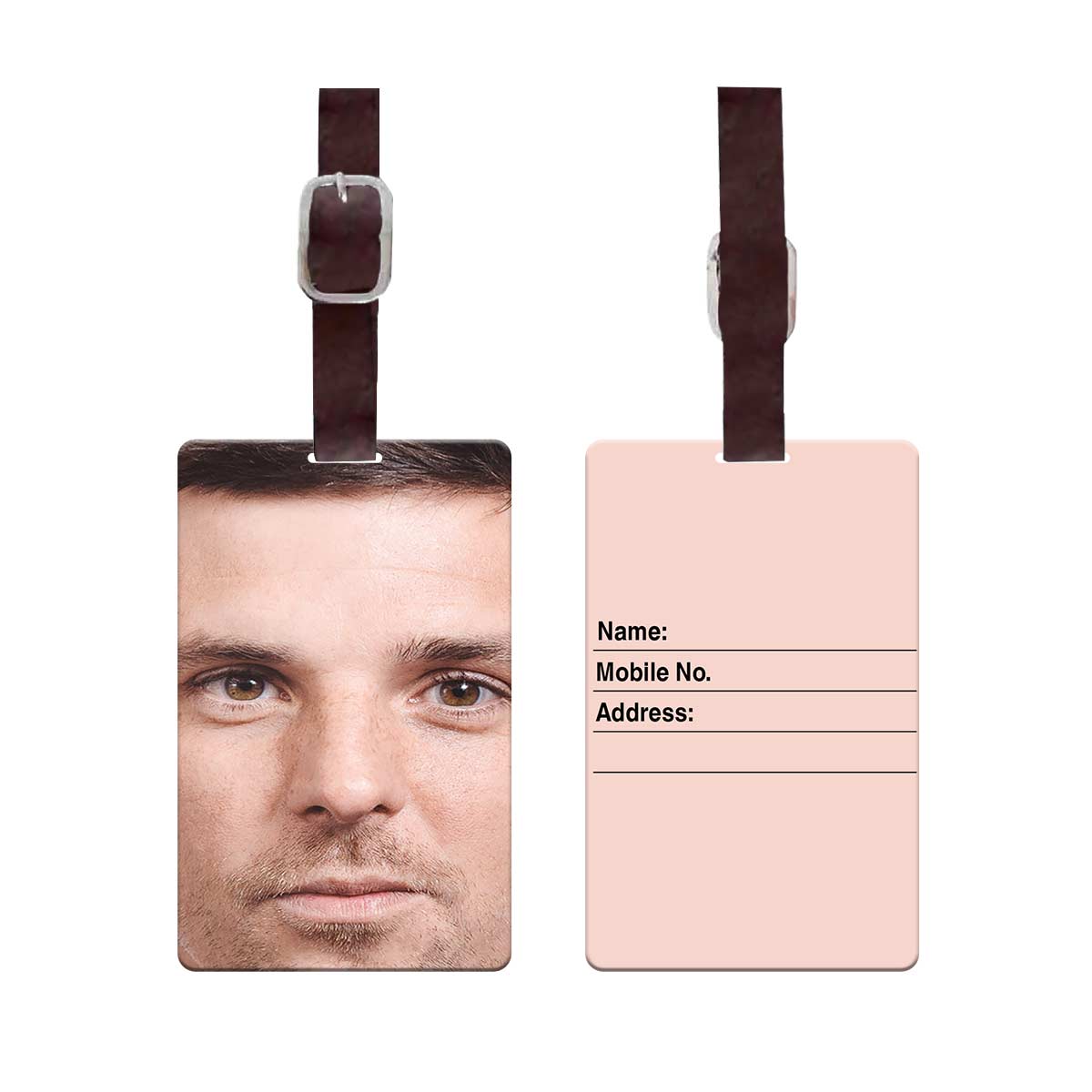 Personalised Face Luggage tag