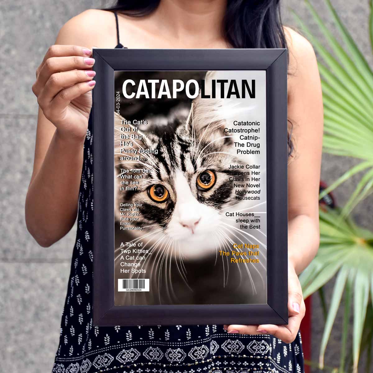 Personalised Catapolitan Magazine Cover