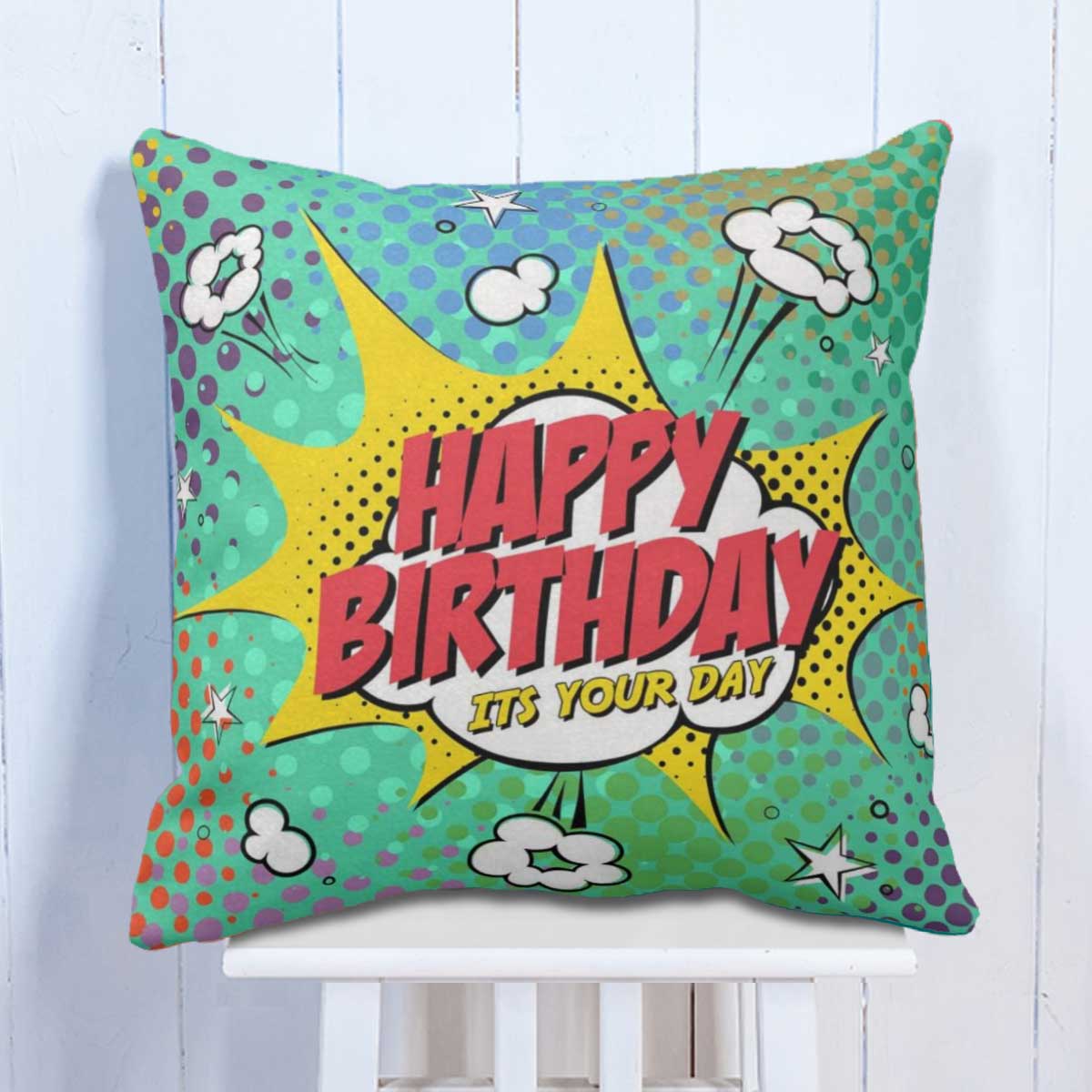 Happy Birthday Cushion