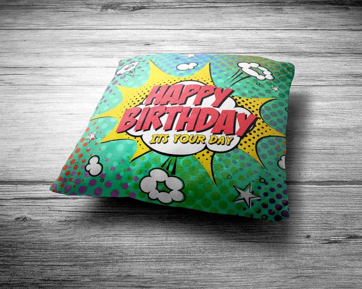 Happy Birthday Cushion