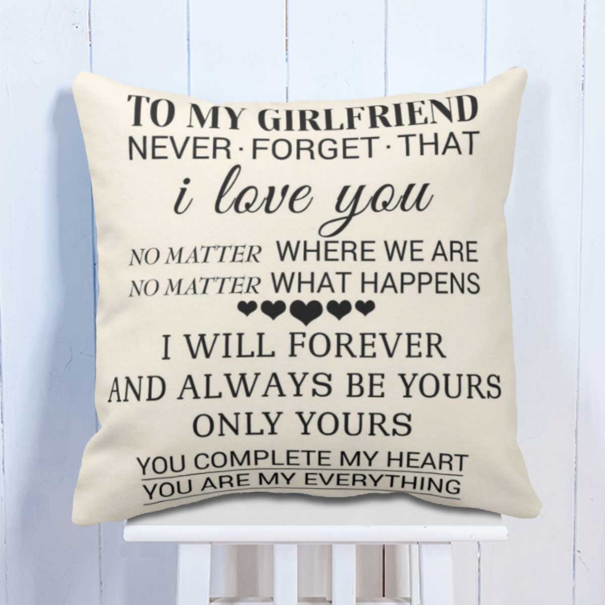 Valentine's Day Cushion for bf,gf,husband and wife