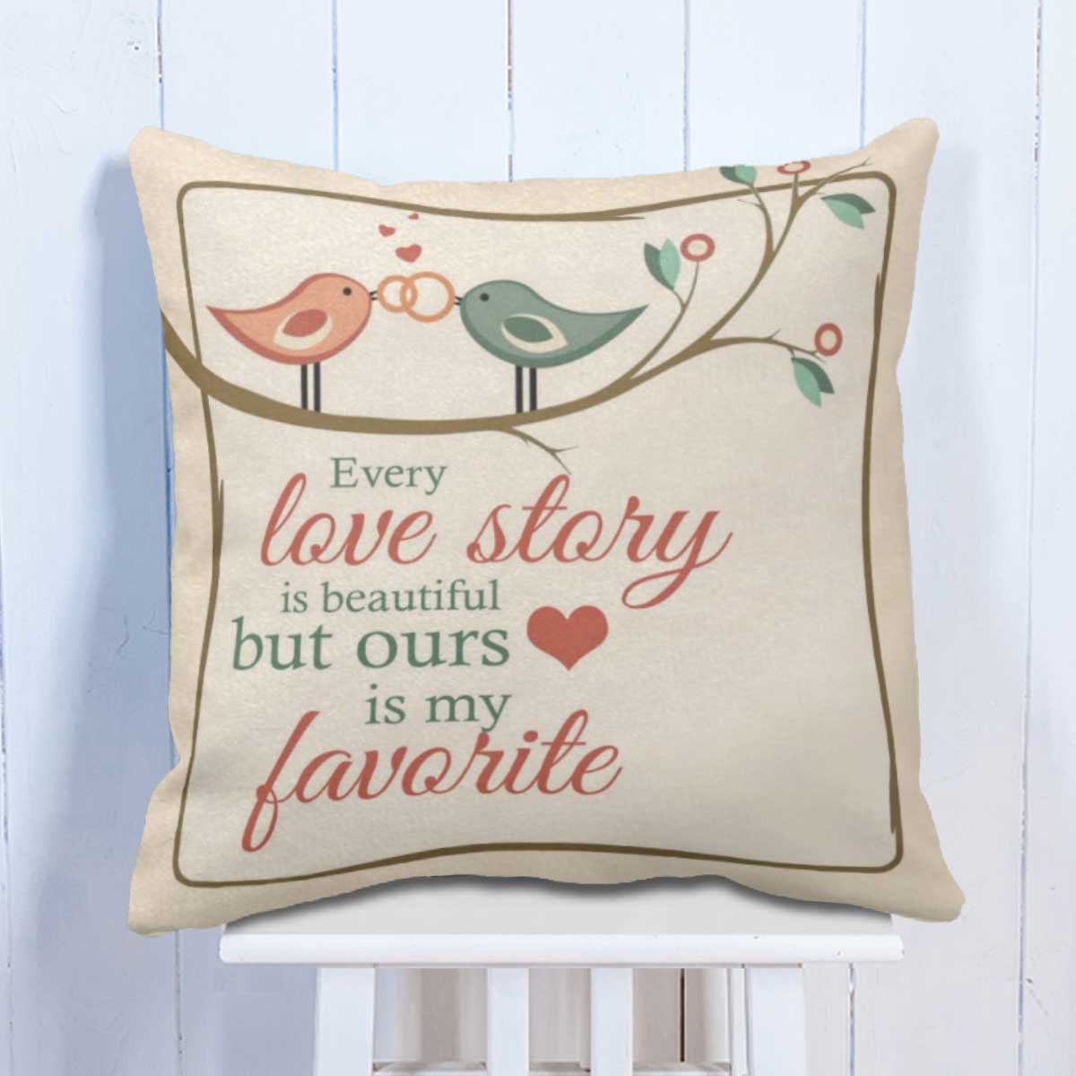 Our Love Story Cushion