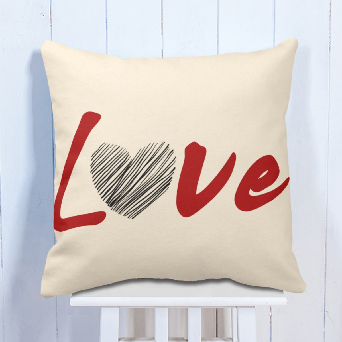 LOVE BIG HEART CUSHION