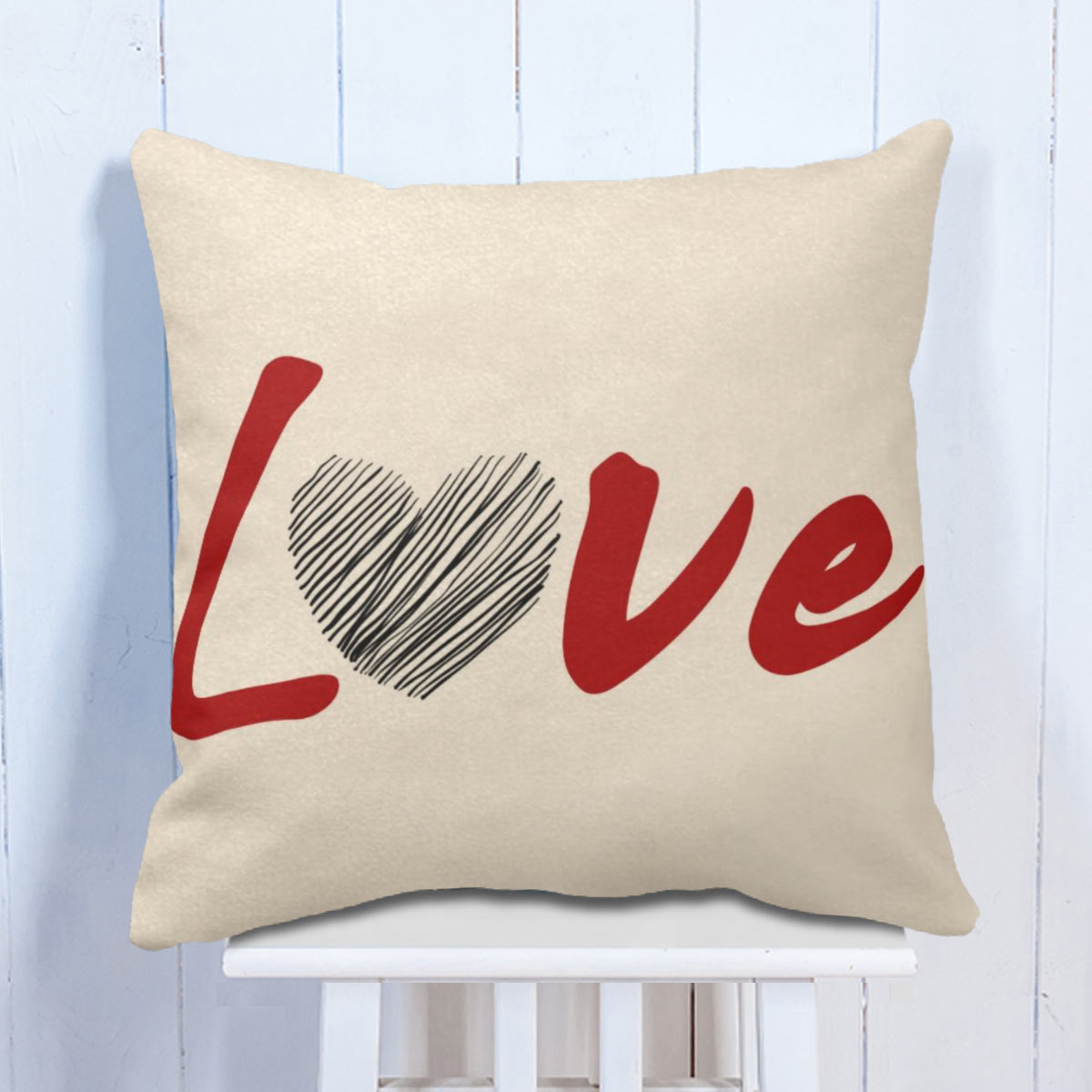 LOVE BIG HEART CUSHION