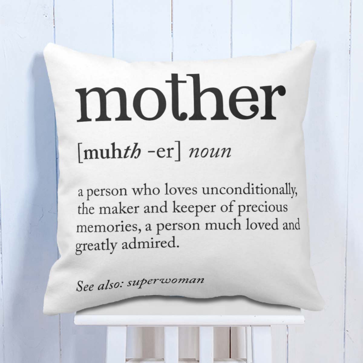 Mother - A Noun Cushion