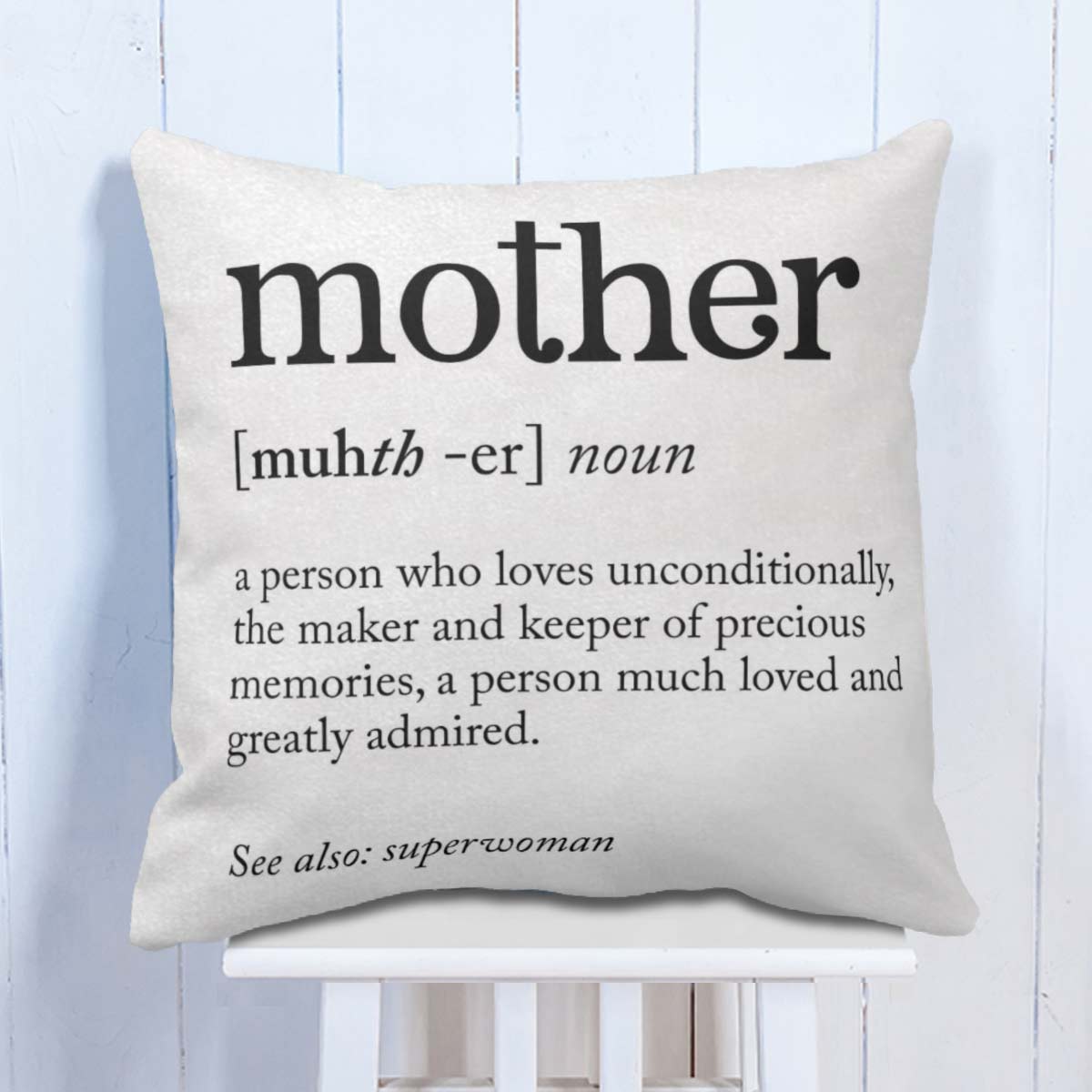 Mother - A Noun Cushion