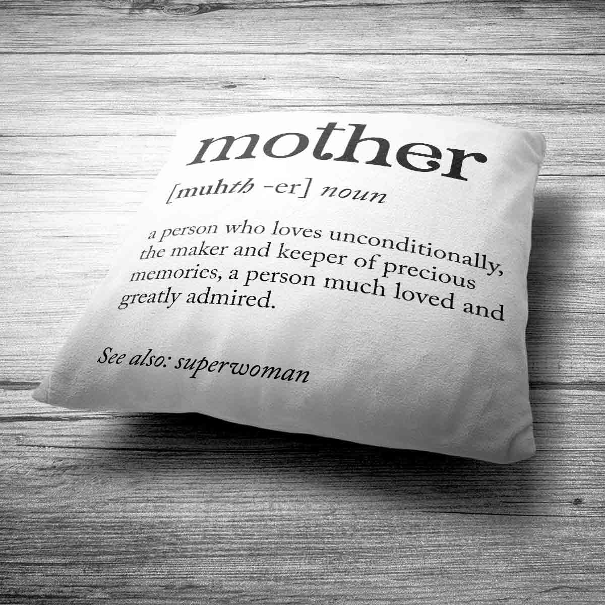 Mother - A Noun Cushion