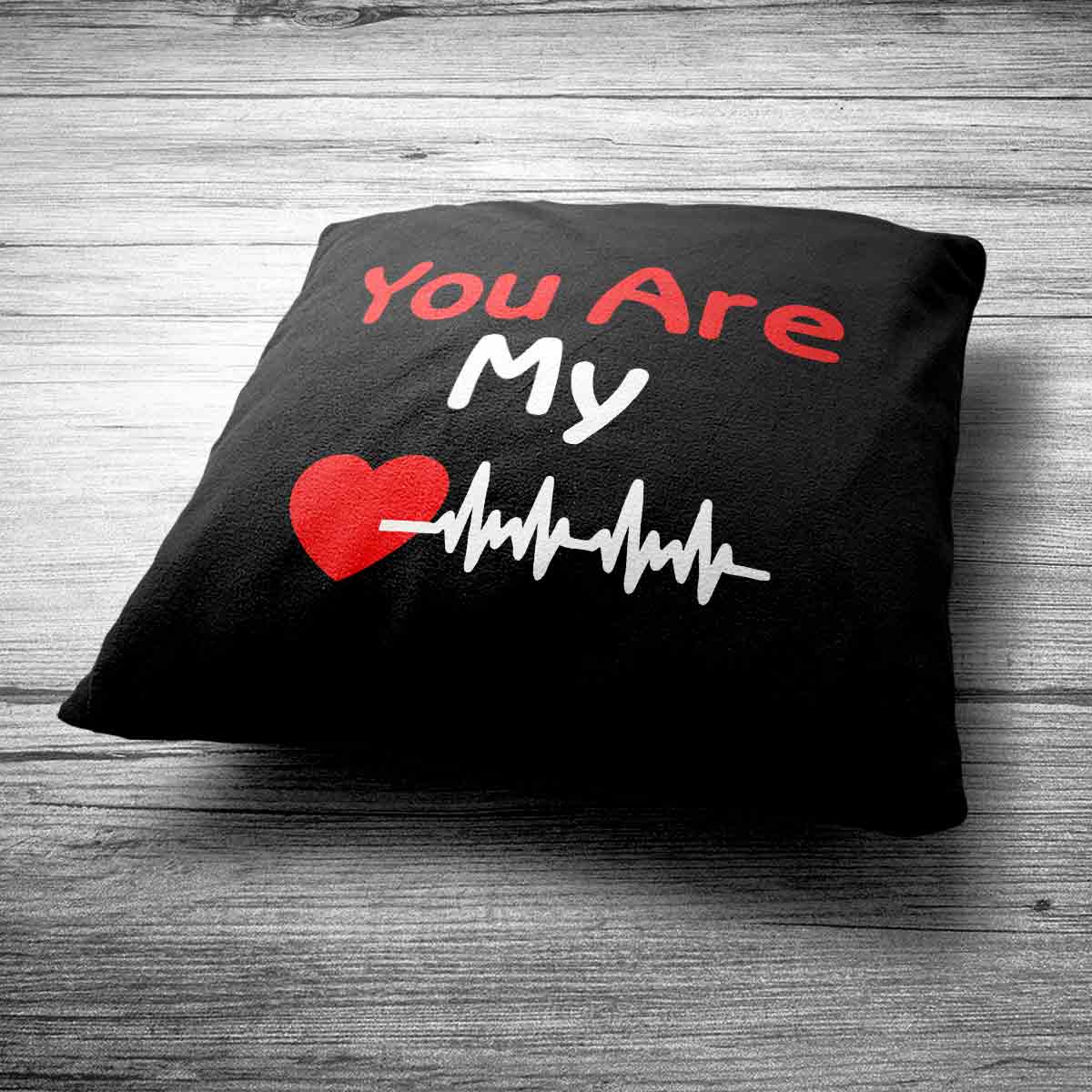 You are My Heartbeat Cushion