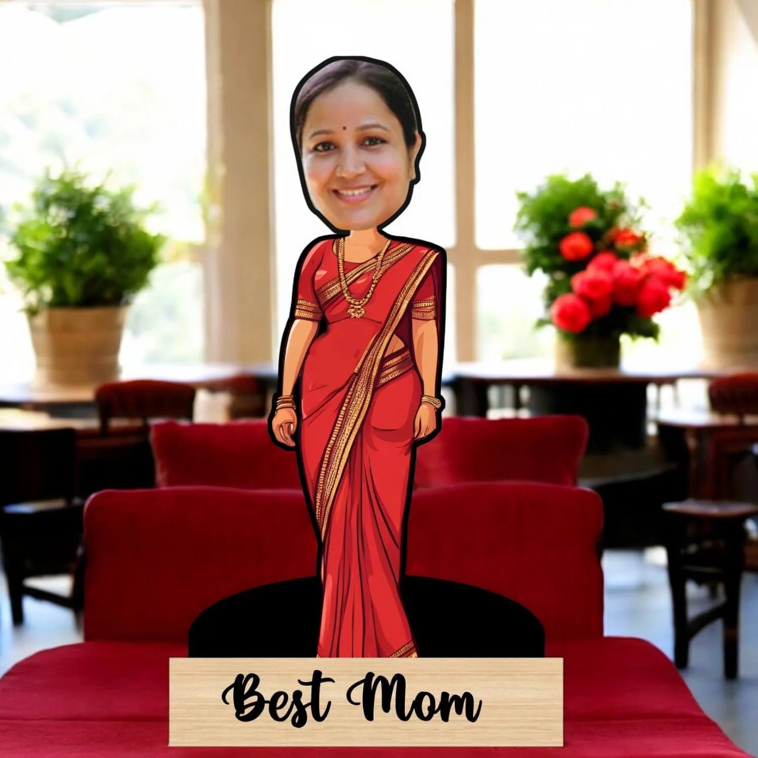 Personalized Caricature for Mom Unique Parents Day Gift