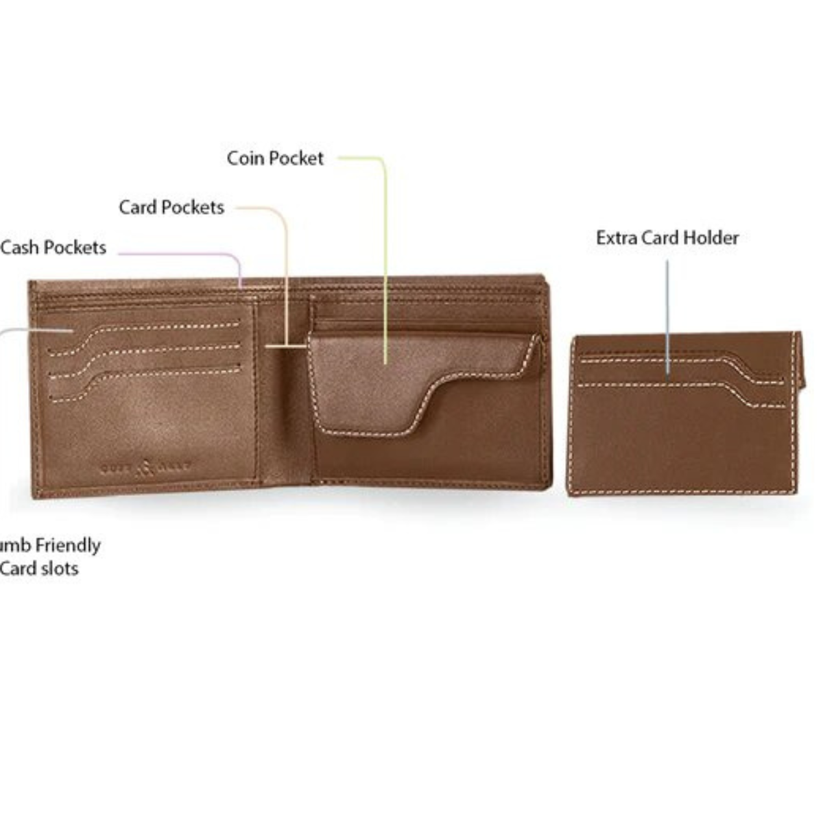 Explorer Leather Wallet + Anti-Loss Bluetooth-Smart™️ Tech