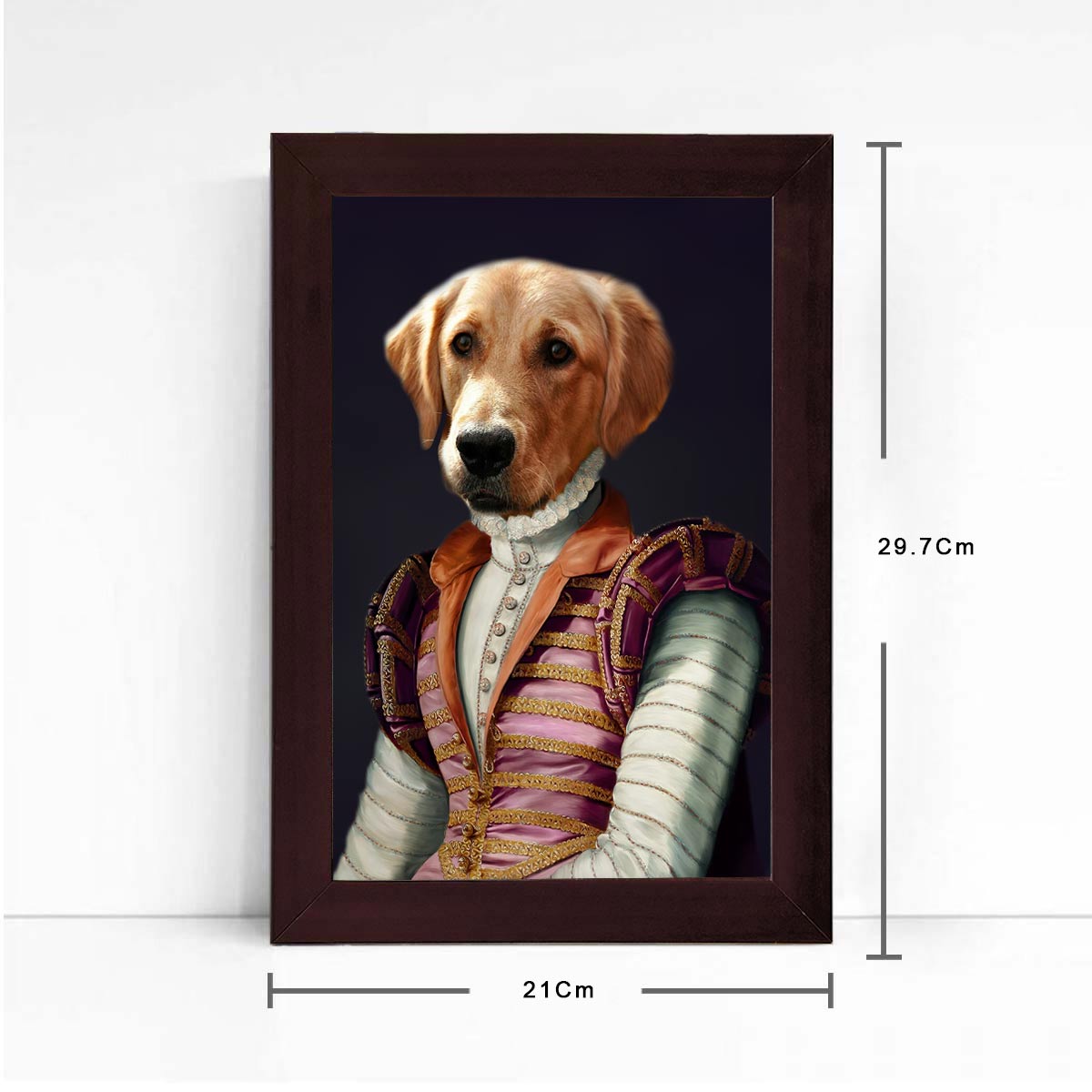 The Prince Pet Digital Portrait Photo Frame