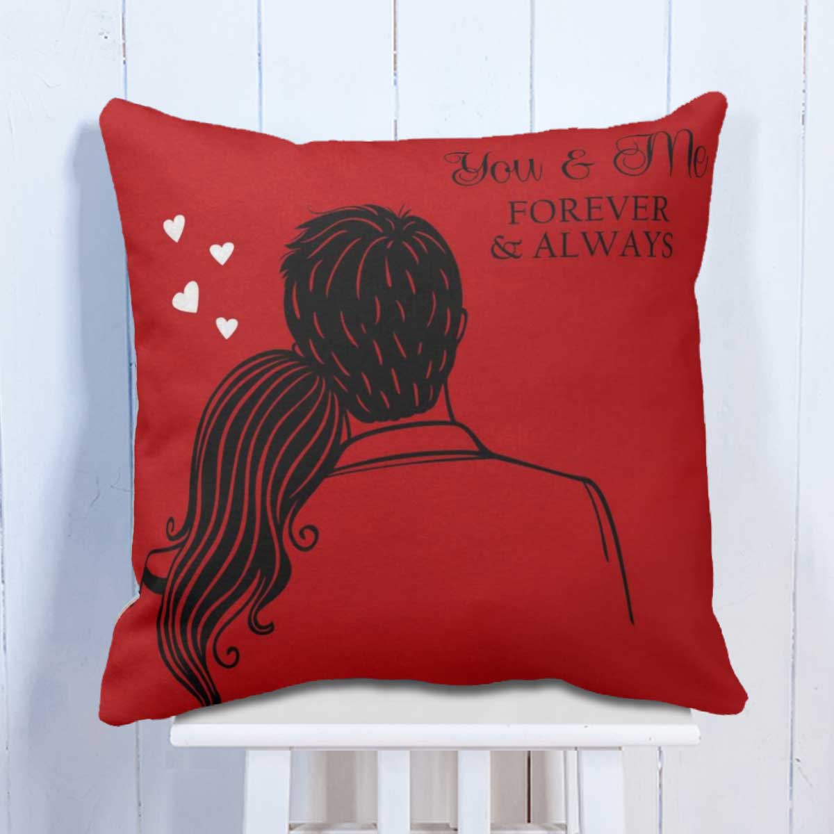 You & Me Forever & Always Cushion Gift For Valentine's Day 1