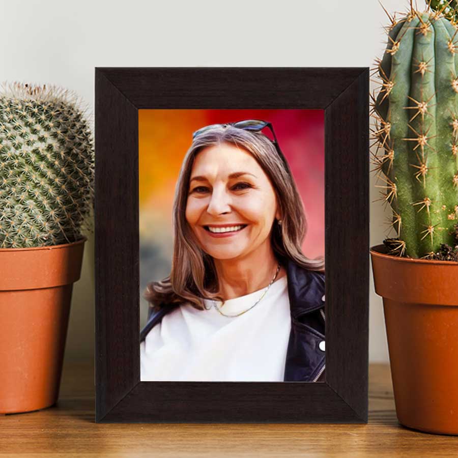 Customized Digital Portrait Photo Frame Gift For Mom 10