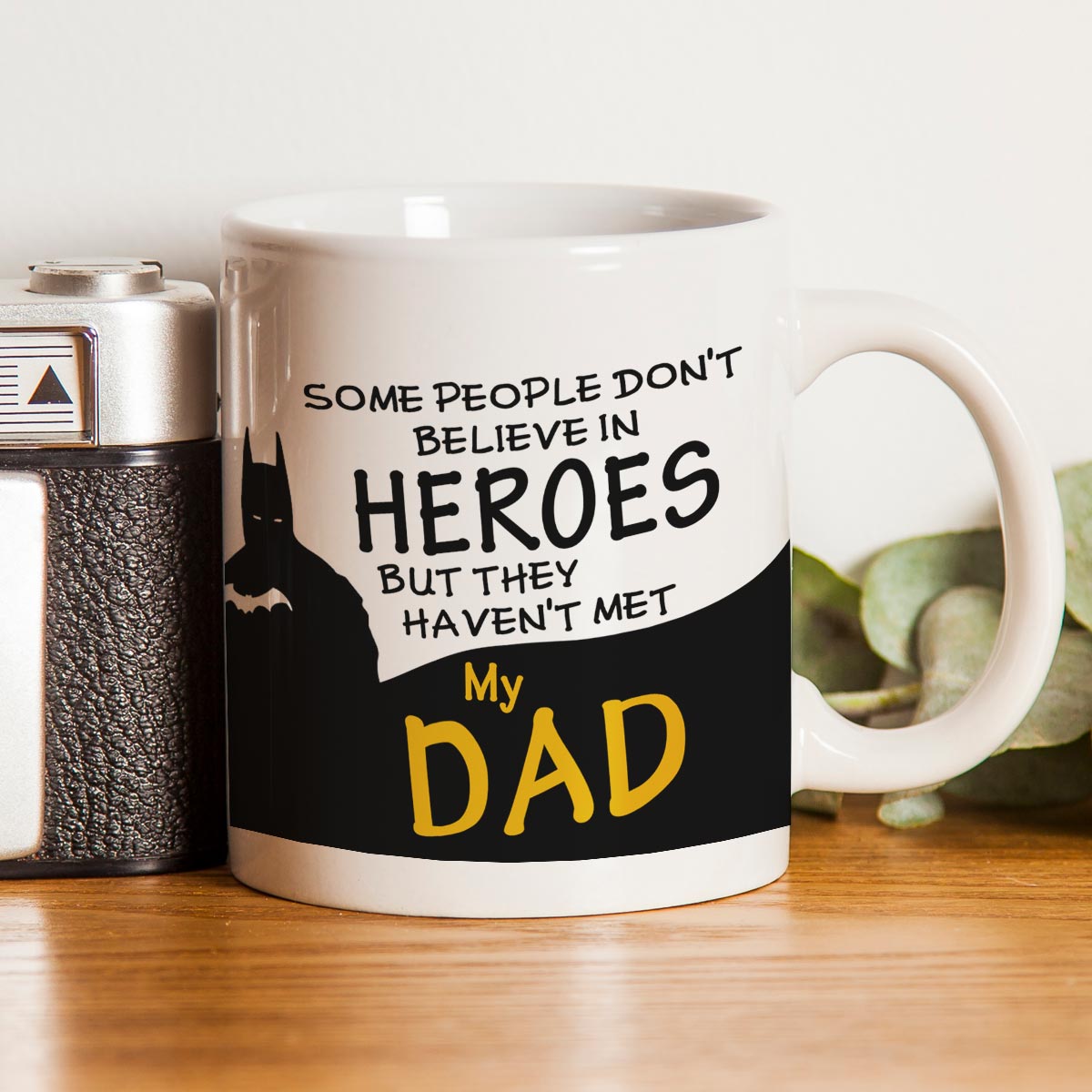 My Hero Dad Coffee Mug Gift For Father's Day 1