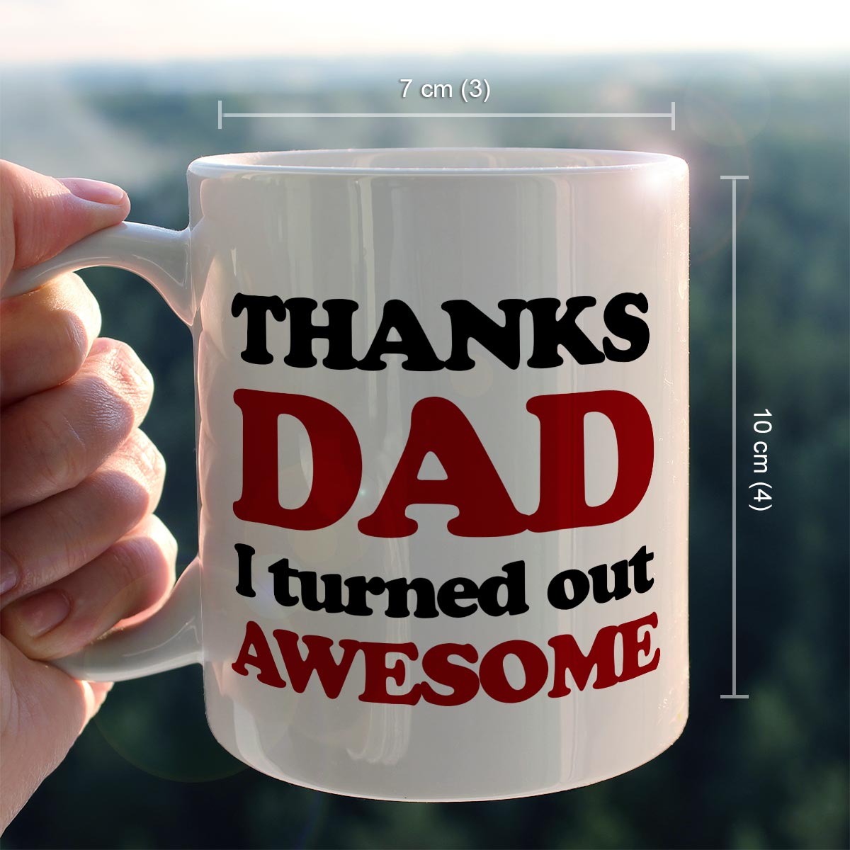 Thanks Dad Coffee Mug Gift For Father's Day 5