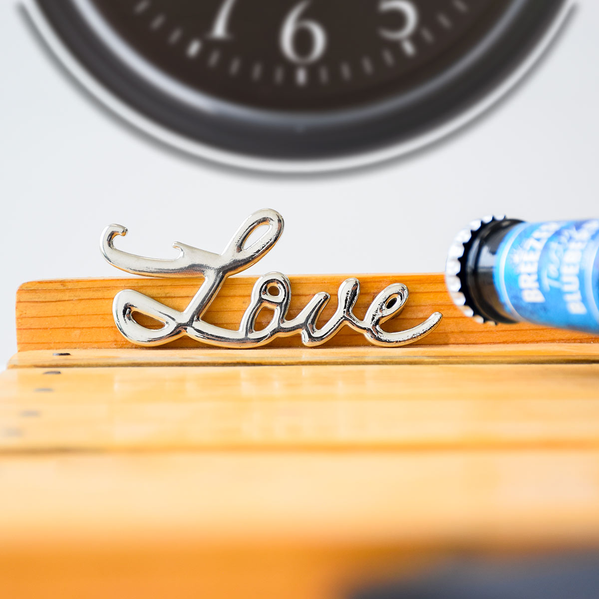Romantic Love Shaped Metal Stylish Bottle Opener