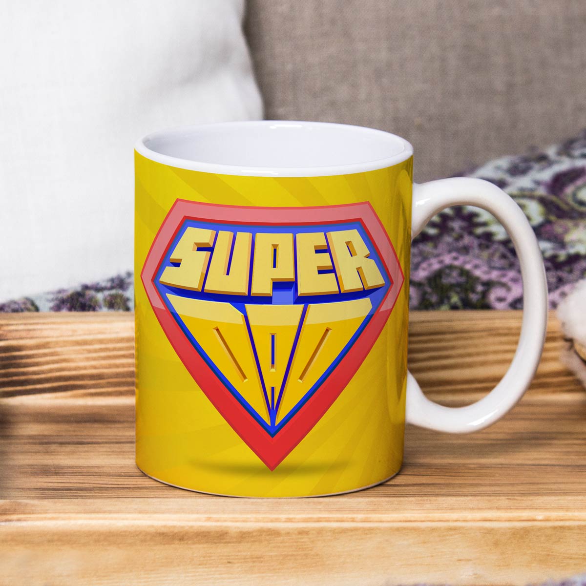 Super Dad Coffee Mug Gift For Father's Day 2