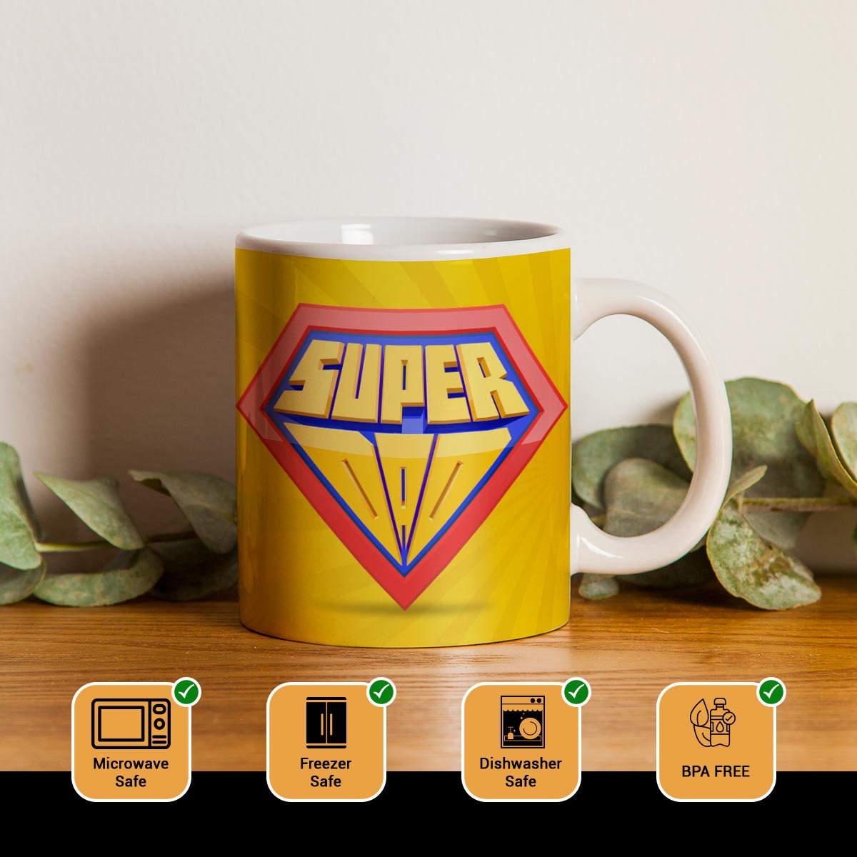 Super Dad Coffee Mug Gift For Father's Day 3