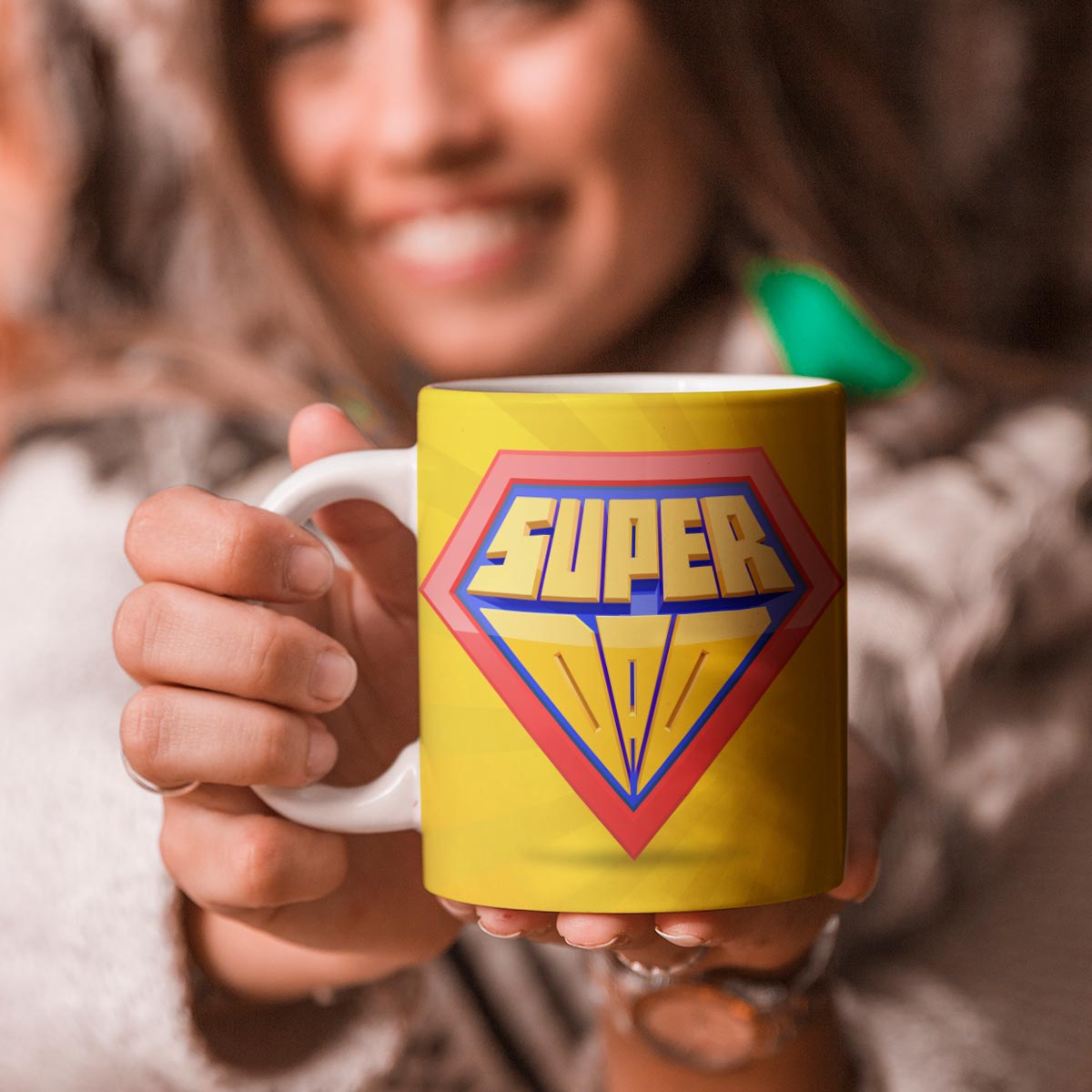 Super Dad Coffee Mug Gift For Father's Day 1