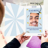 Customized Dad You're Amazing Greeting Card For Father's Day