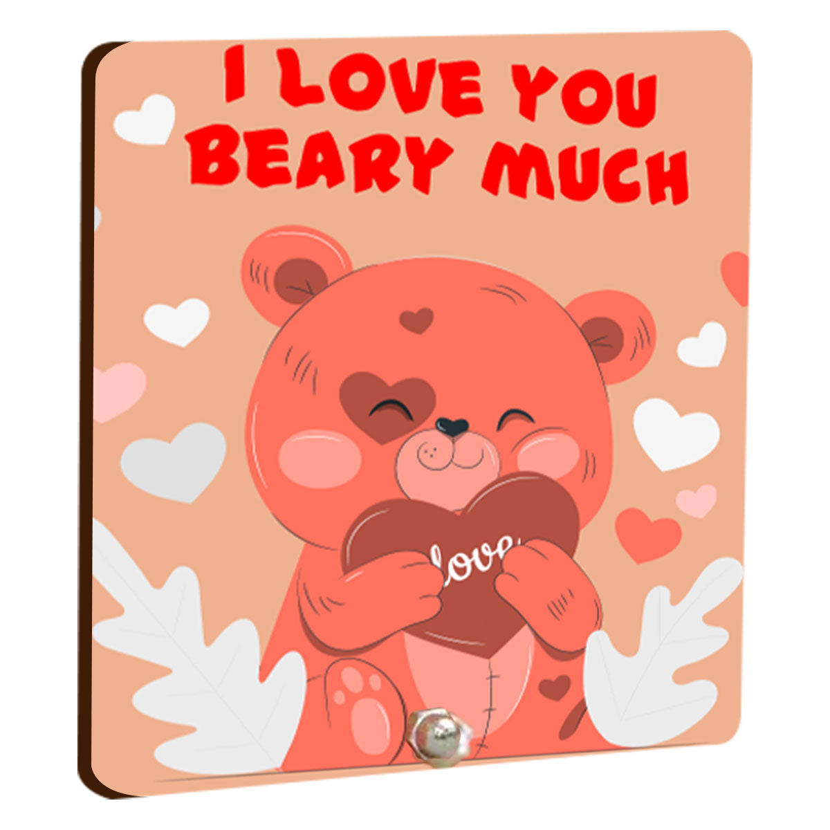 I Love You Beary Much Keepsake with Cadbury Chocolates Gift Hamper-3