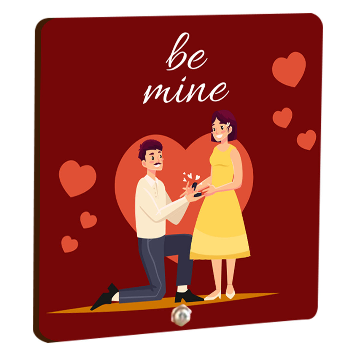 Be Mine Tabletop With Chocolates Hamper Gift For Couples