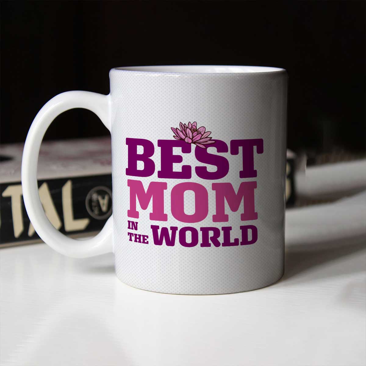 Best Mom In The World Ceramic Coffee Mug Gift For Mother's Day