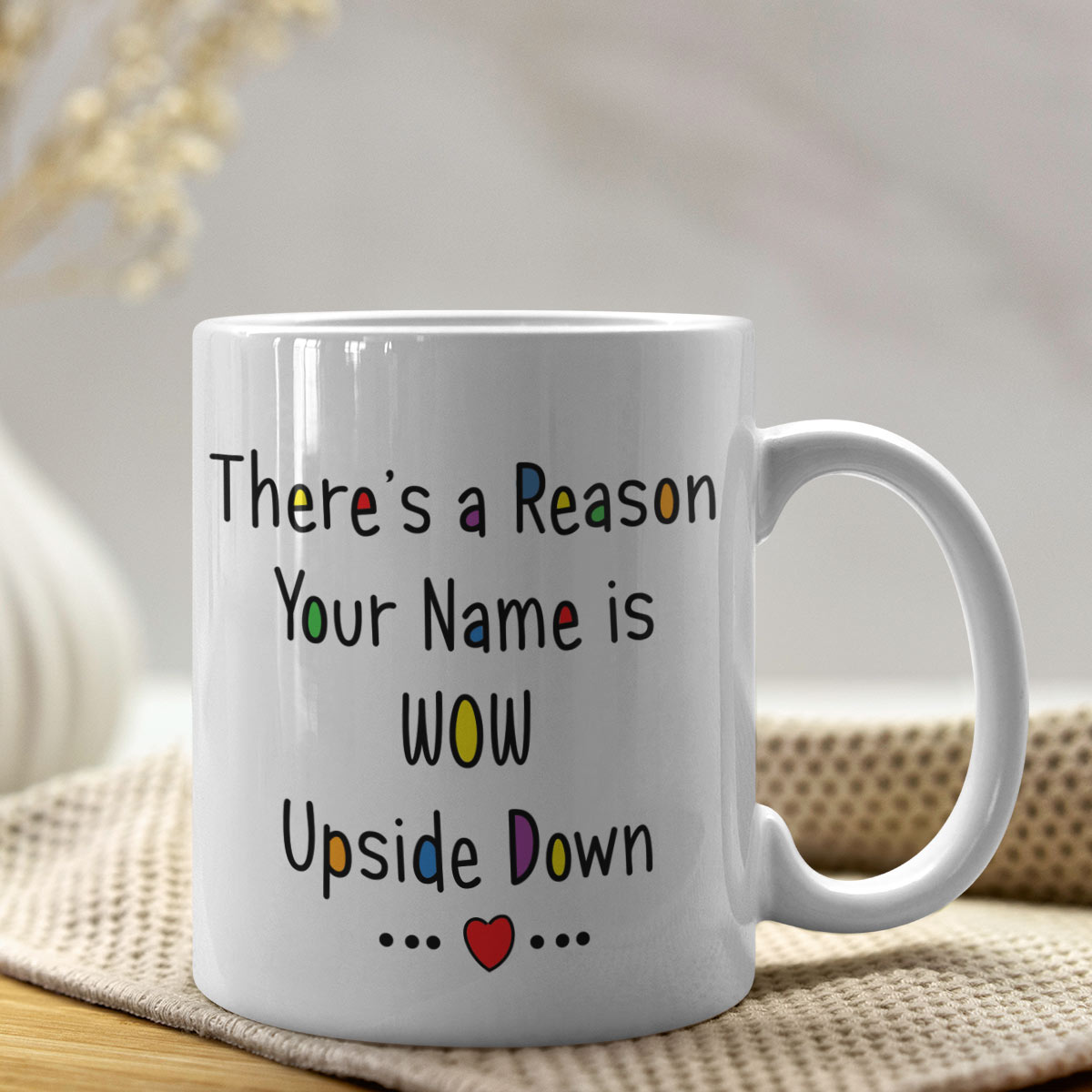 Mom You Are Loved Printed Coffee Mug Gift For Mom