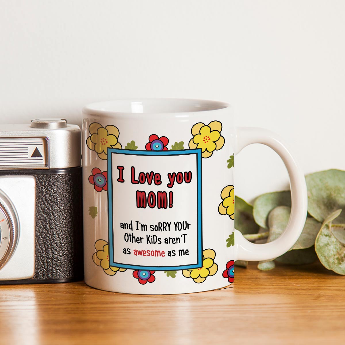 Mom's Mug Printed Coffee Mug Gift For Mom