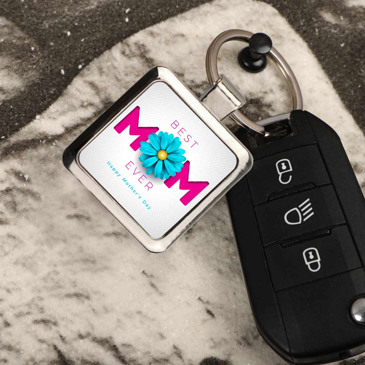 Best Mom Ever Metal Keychain Gift For Mother's Day 11