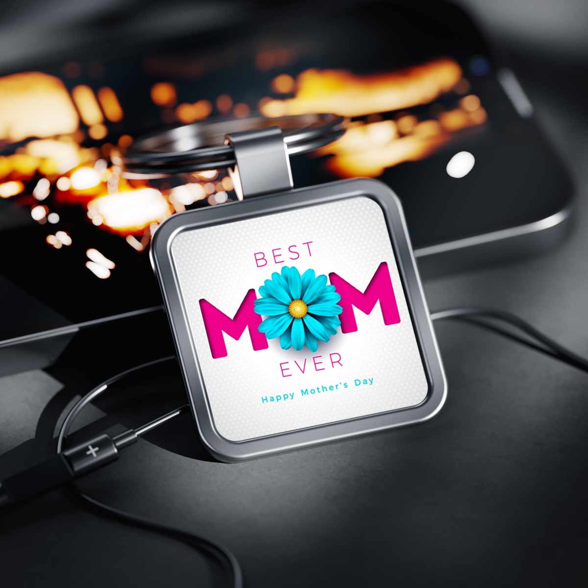 Best Mom Ever Metal Keychain Gift For Mother's Day 8