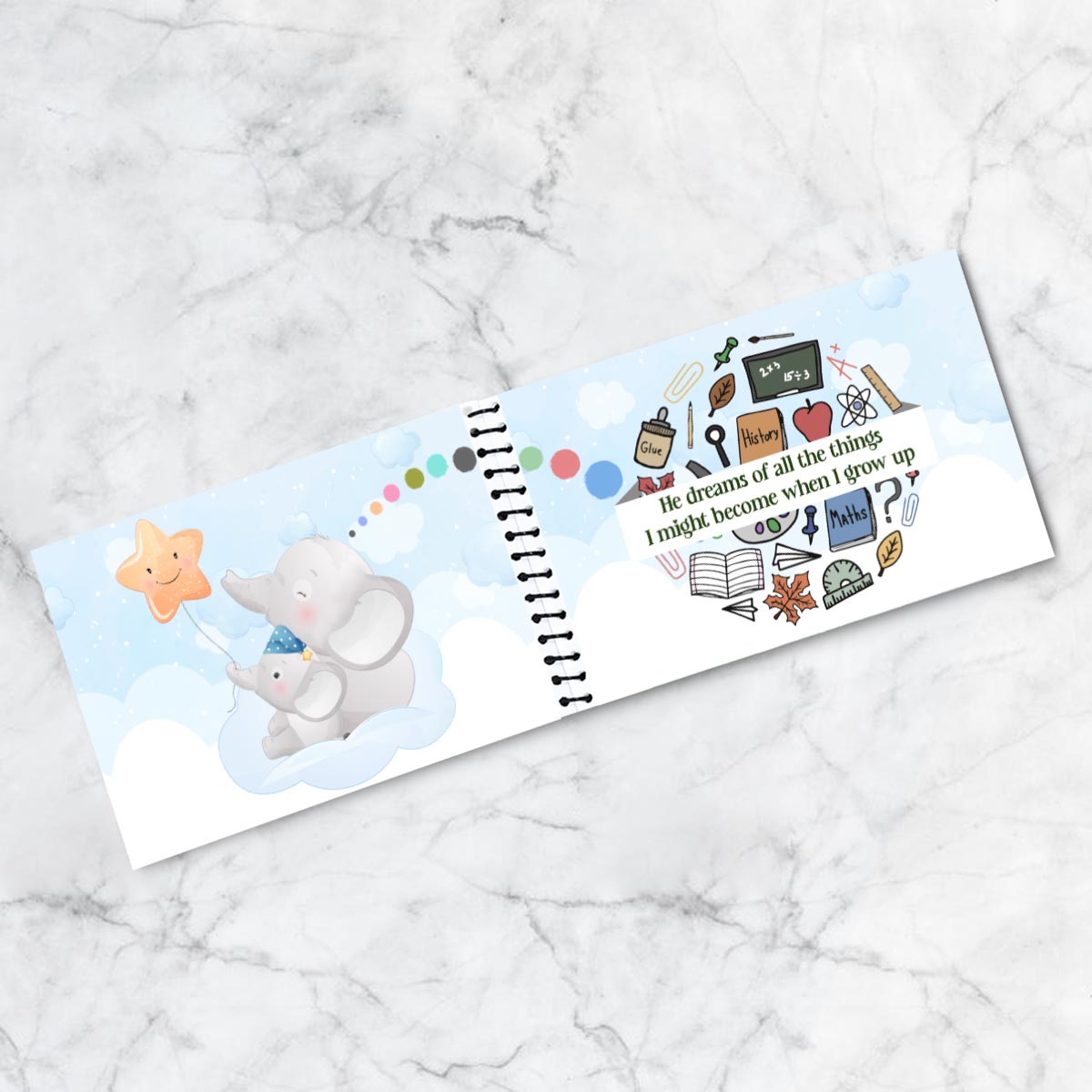 Customized "I Am Daddy's Boy" Dad Book Gift For Father's Day 11