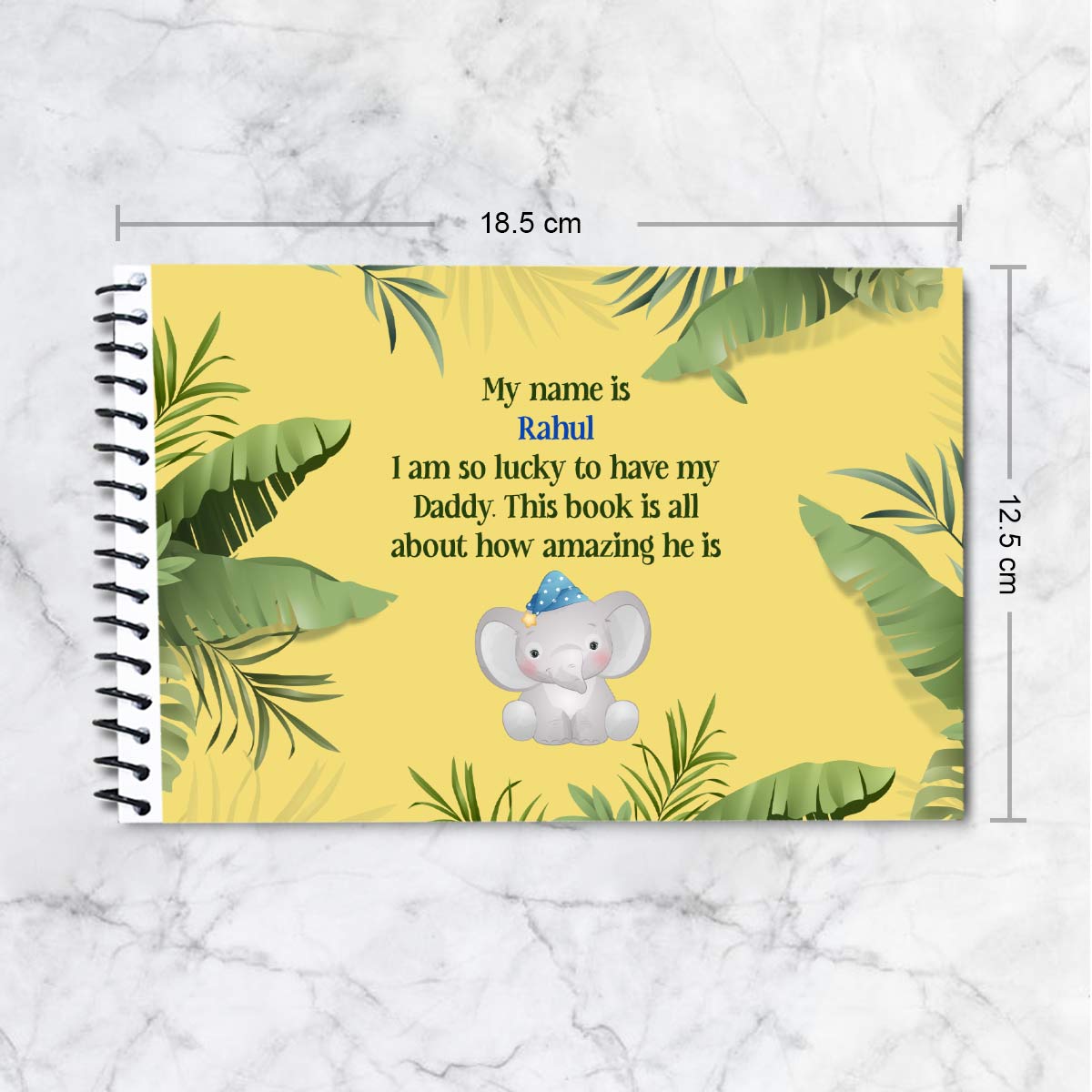 Customized "I Am Daddy's Boy" Dad Book Gift For Father's Day 17
