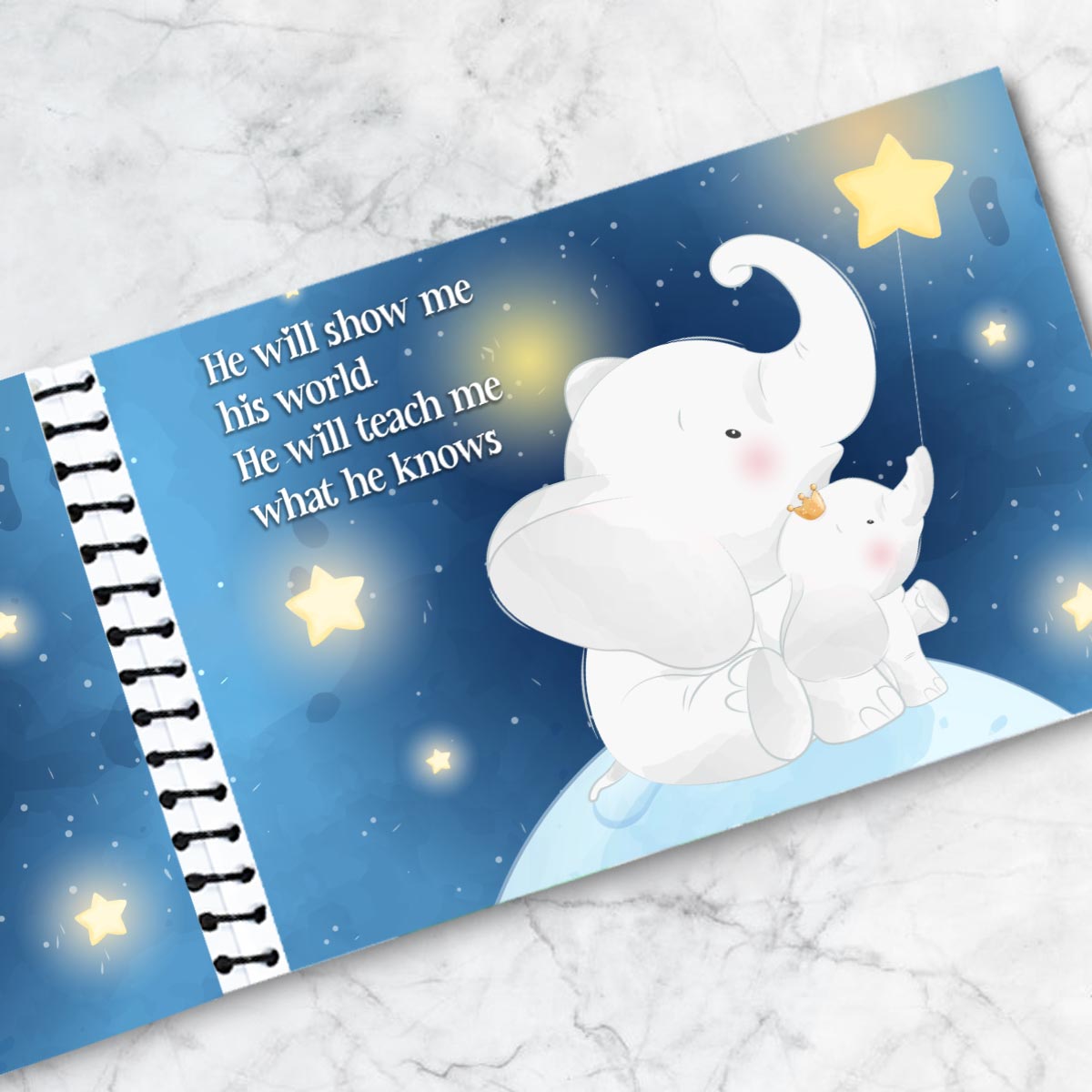 Customized "I Am Daddy's Boy" Dad Book Gift For Father's Day 9
