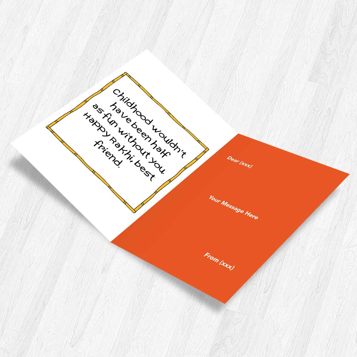 Happy RakshaBandhan Greeting Card-3