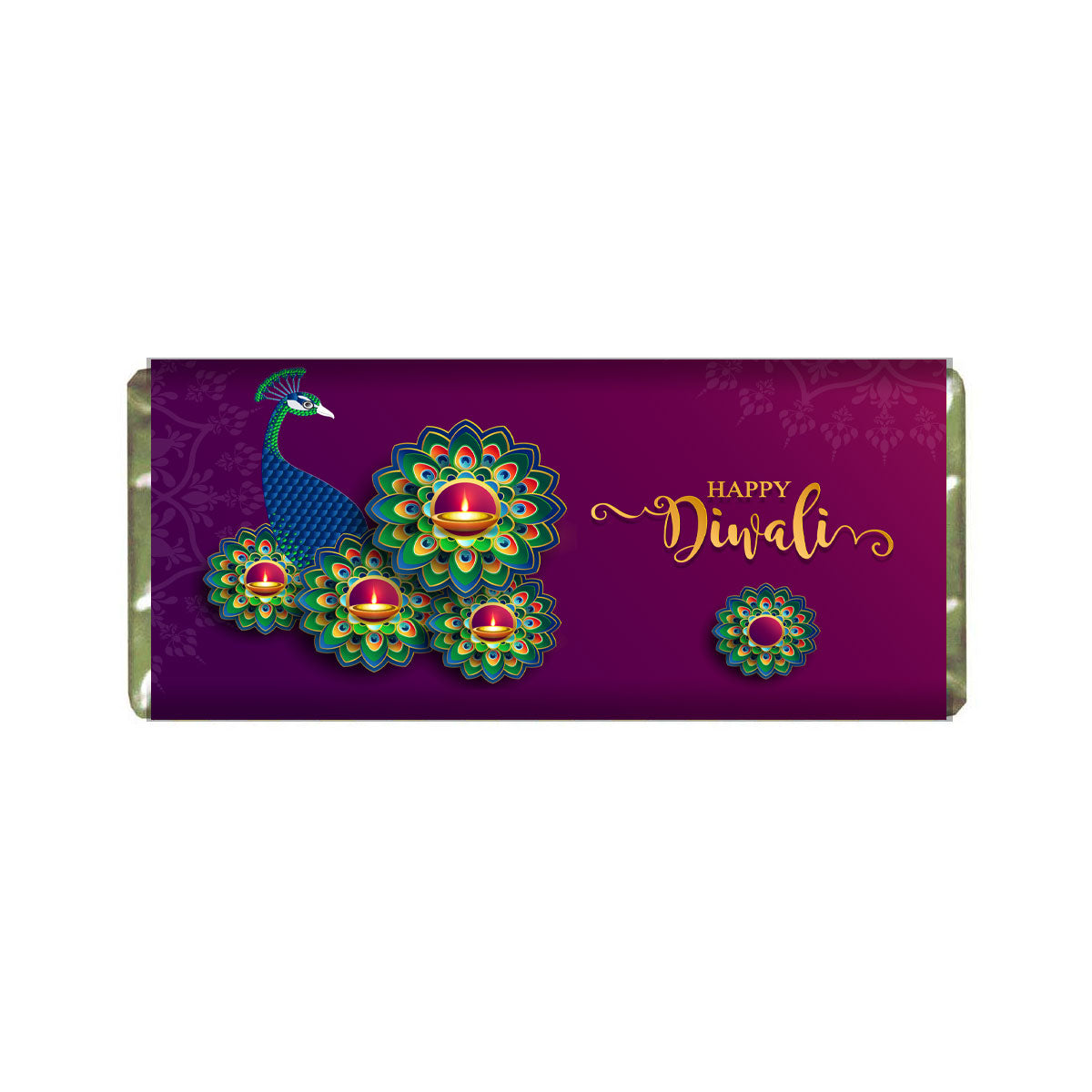 Personalised Happy Diwali - Diwali Radiance Choco Bar-2