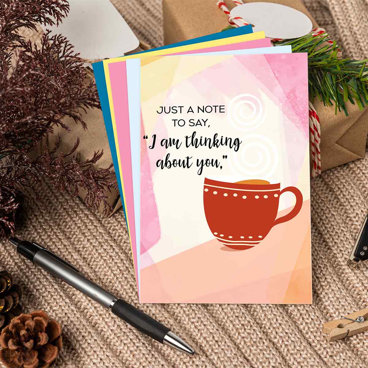 Thinking of You Cards Value Pack - Set of 8  Note Cards-3